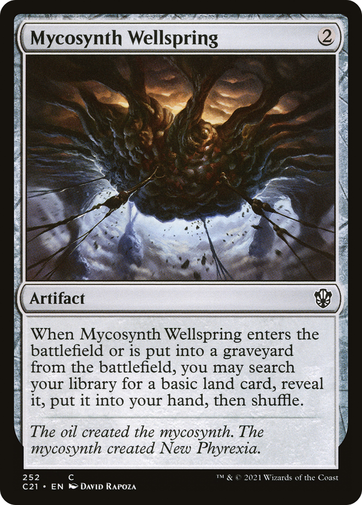 Mycosynth Wellspring [Commander 2021] | Grognard Games
