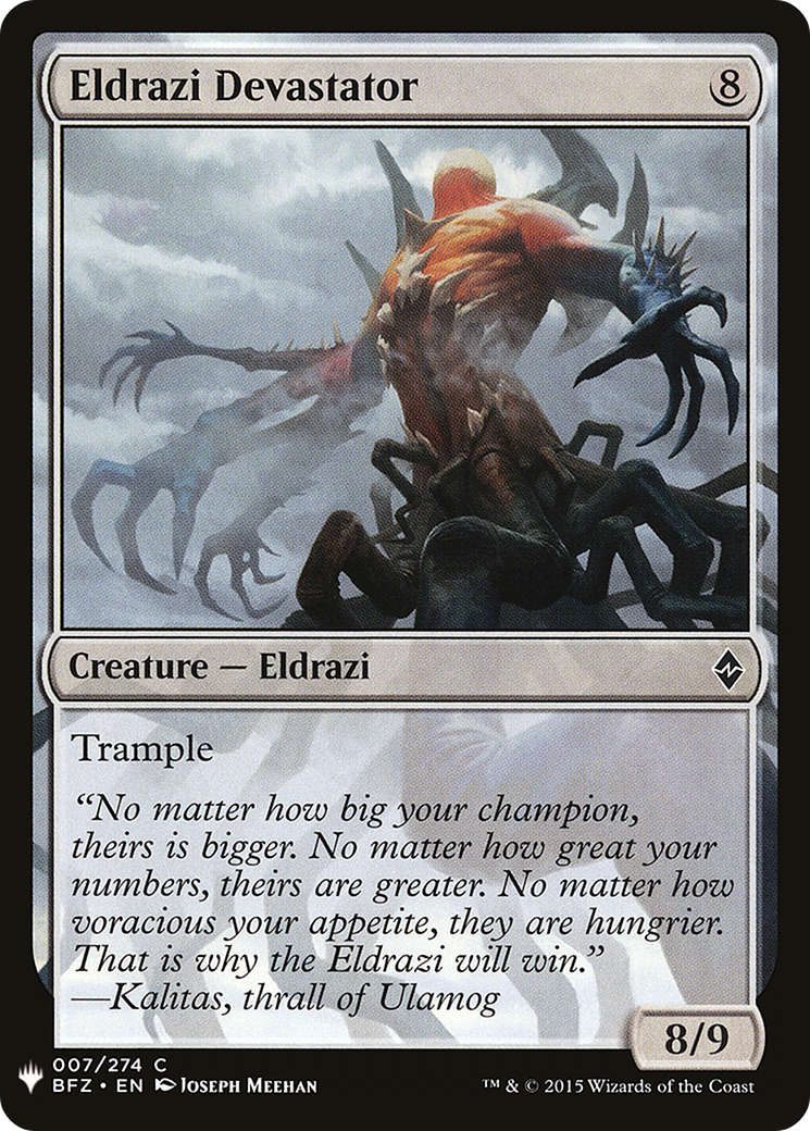 Eldrazi Devastator [Mystery Booster] | Grognard Games