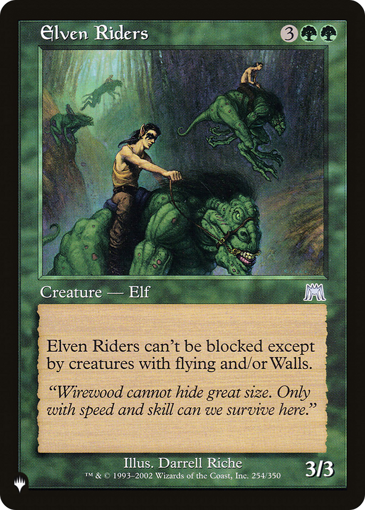 Elven Riders [The List Reprints] | Grognard Games