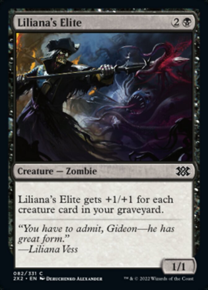 Liliana's Elite [Double Masters 2022] | Grognard Games