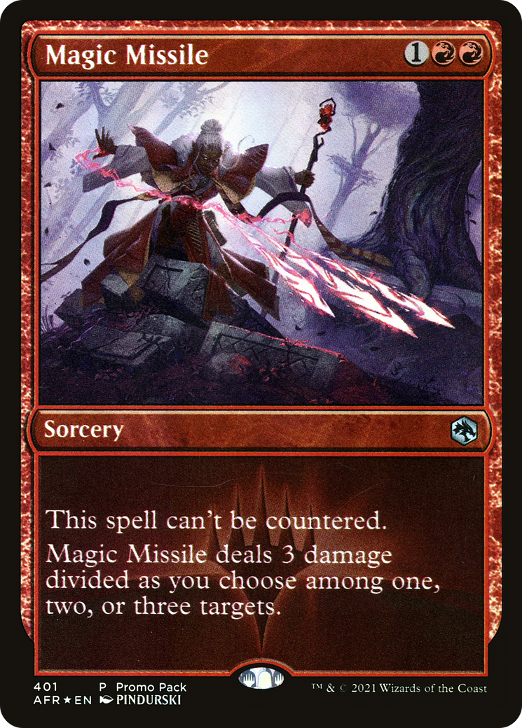 Magic Missile (Promo Pack) [Dungeons & Dragons: Adventures in the Forgotten Realms] | Grognard Games