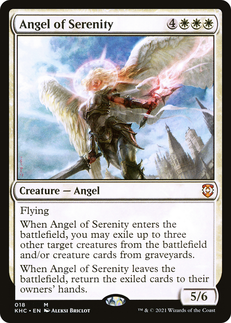 Angel of Serenity [Kaldheim Commander] | Grognard Games