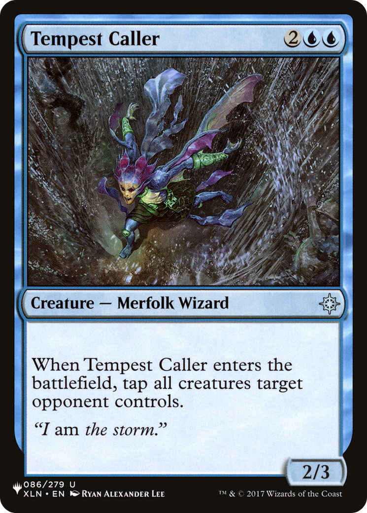 Tempest Caller [The List Reprints] | Grognard Games