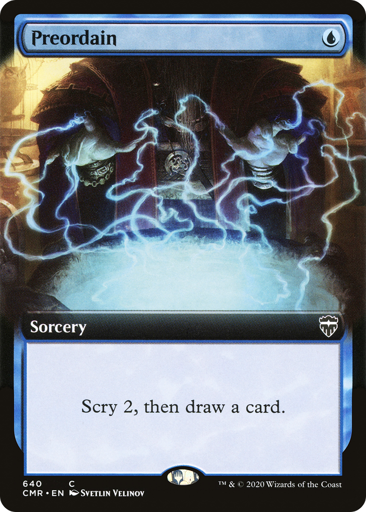 Preordain (Extended) [Commander Legends] | Grognard Games