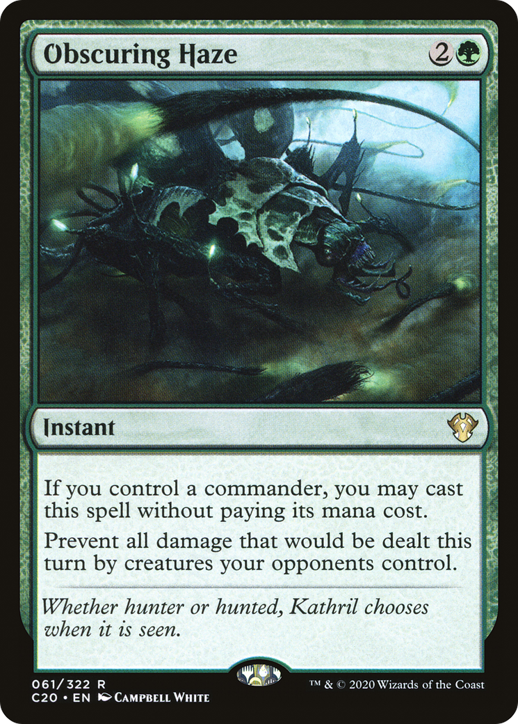 Obscuring Haze [Commander 2020] | Grognard Games