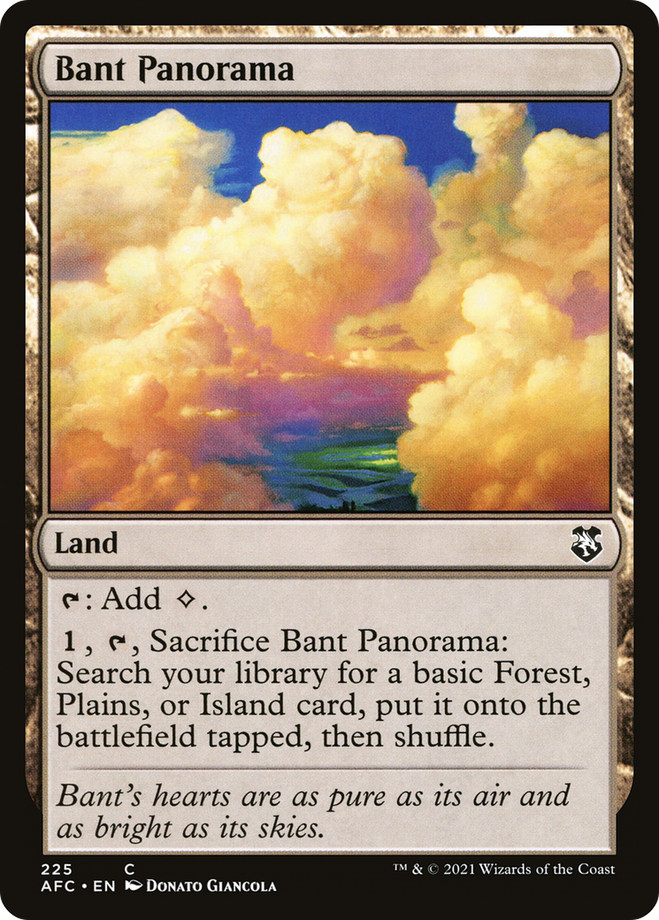 Bant Panorama [Dungeons & Dragons: Adventures in the Forgotten Realms Commander] | Grognard Games