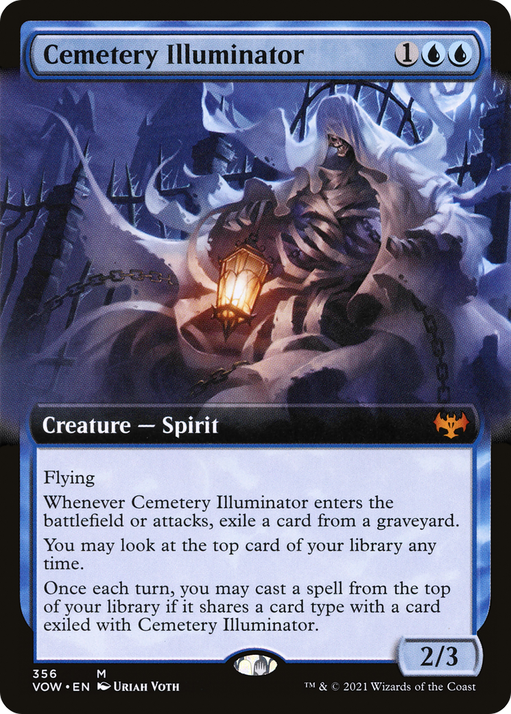 Cemetery Illuminator (Extended) [Innistrad: Crimson Vow] | Grognard Games