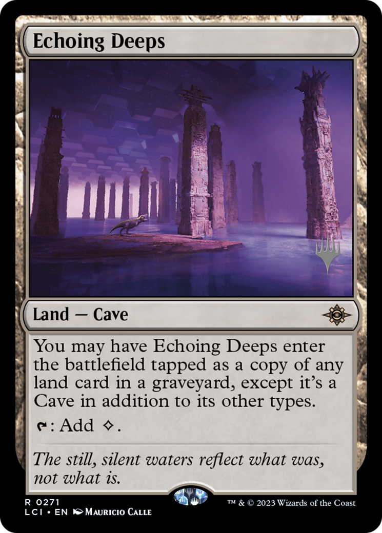 Echoing Deeps (Promo Pack) [The Lost Caverns of Ixalan Promos] | Grognard Games