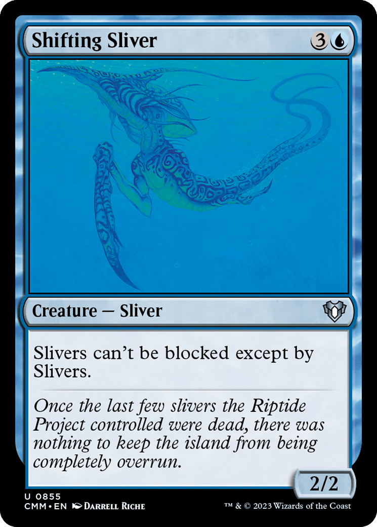 Shifting Sliver [Commander Masters] | Grognard Games