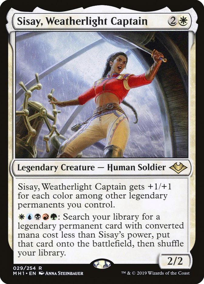 Sisay, Weatherlight Captain [Modern Horizons] | Grognard Games