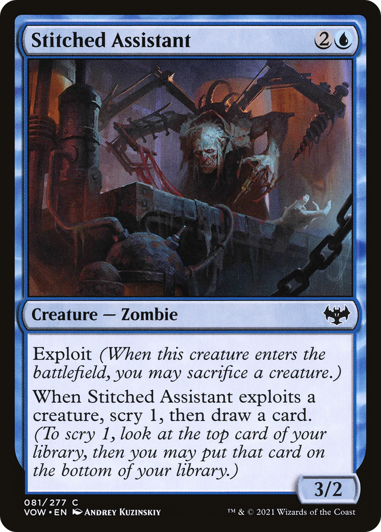 Stitched Assistant [Innistrad: Crimson Vow] | Grognard Games
