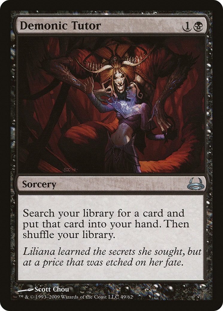 Demonic Tutor [Duel Decks: Divine vs. Demonic] | Grognard Games