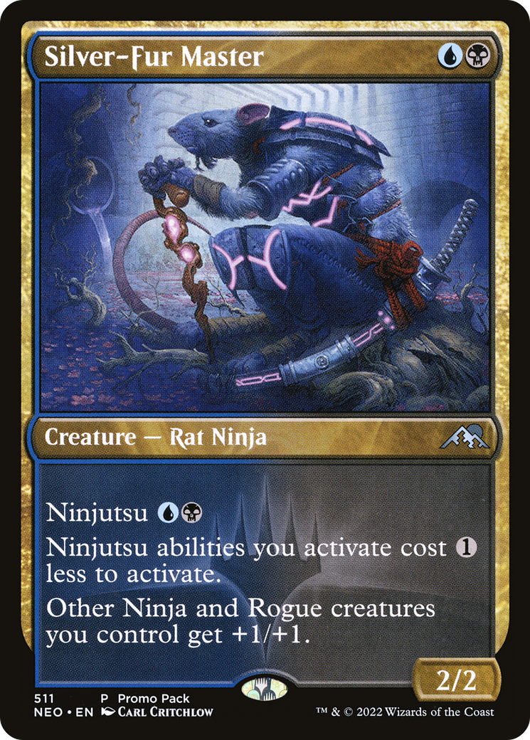 Silver-Fur Master (Promo Pack) [Kamigawa: Neon Dynasty Promos] | Grognard Games