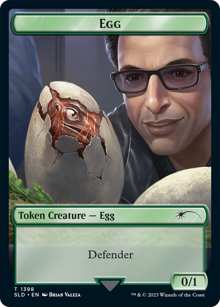 Egg Token [Secret Lair Drop Series] | Grognard Games