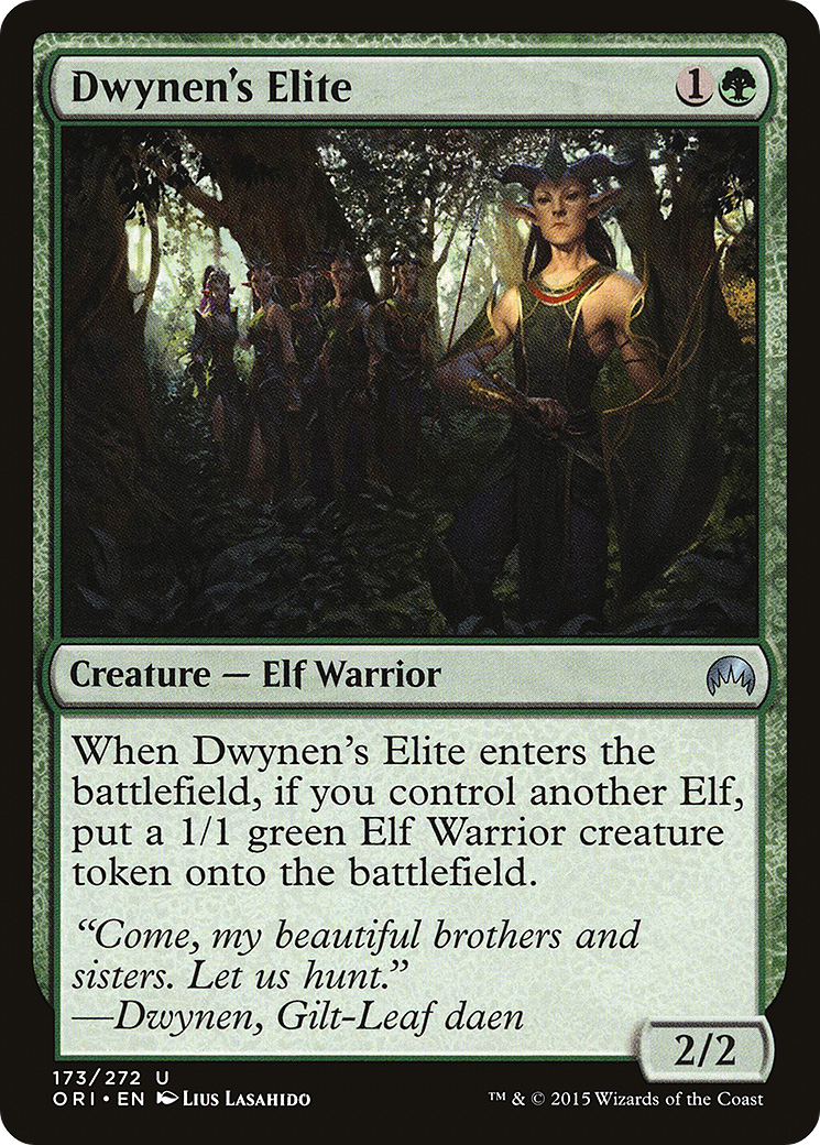 Dwynen's Elite (ORI-173) - Magic Origins Foil | Grognard Games