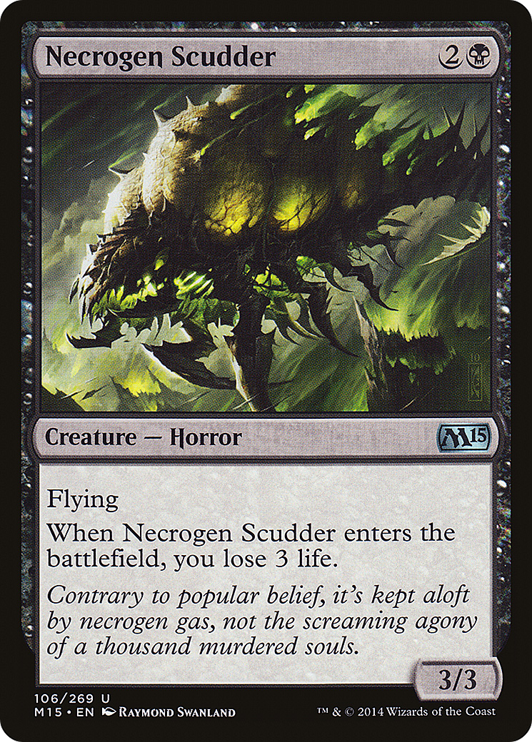 Necrogen Scudder [Magic 2015] | Grognard Games