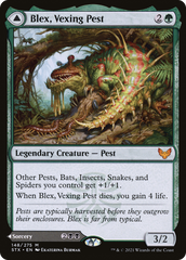 Blex, Vexing Pest // Search for Blex [Strixhaven: School of Mages] | Grognard Games