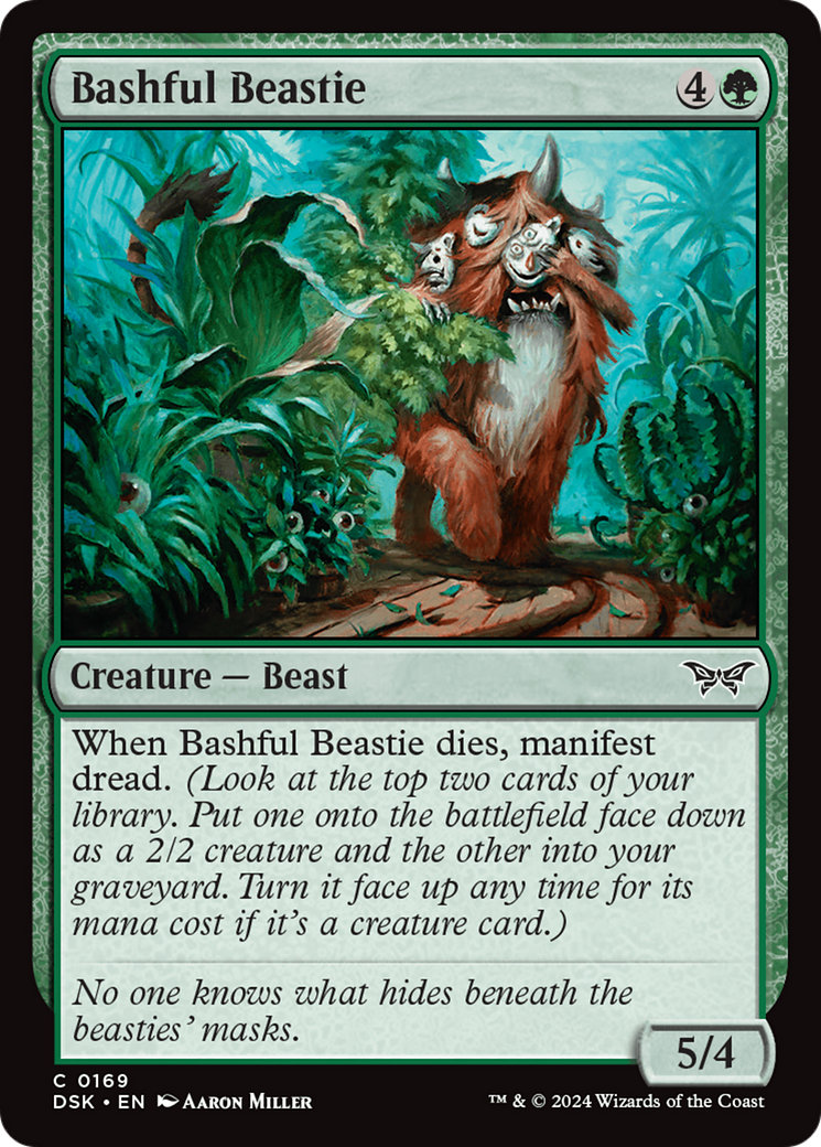 Bashful Beastie [Duskmourn: House of Horror] | Grognard Games