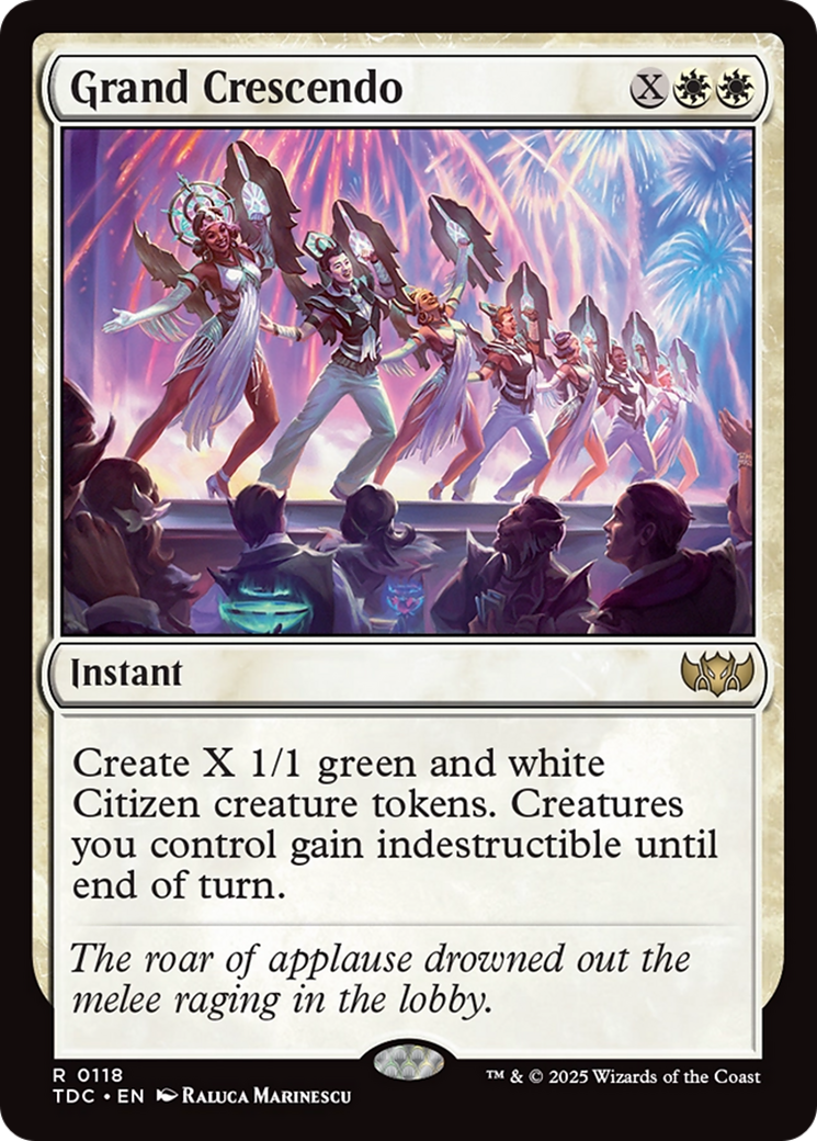 Grand Crescendo [Tarkir: Dragonstorm Commander] | Grognard Games