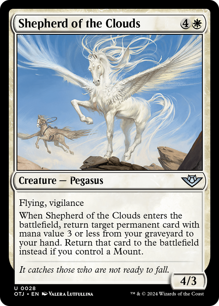 Shepherd of the Clouds [Outlaws of Thunder Junction] | Grognard Games