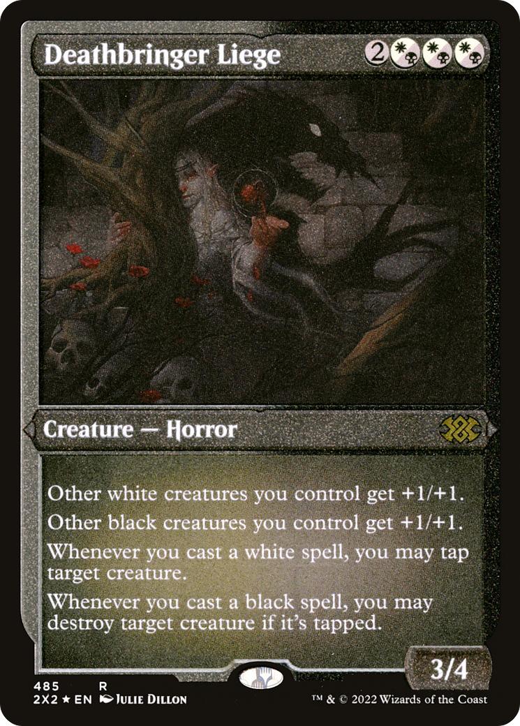 Deathbringer Liege (Foil Etched) (2X2-485) - Double Masters 2022 Foil | Grognard Games