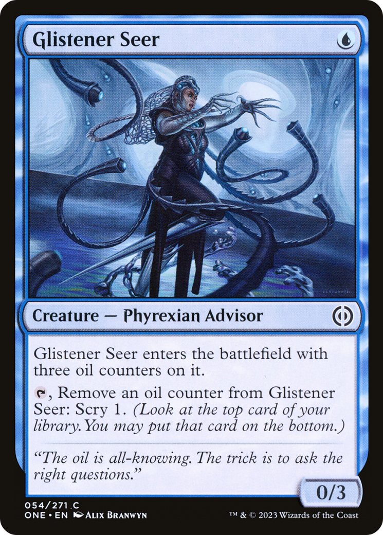 Glistener Seer [Phyrexia: All Will Be One] | Grognard Games