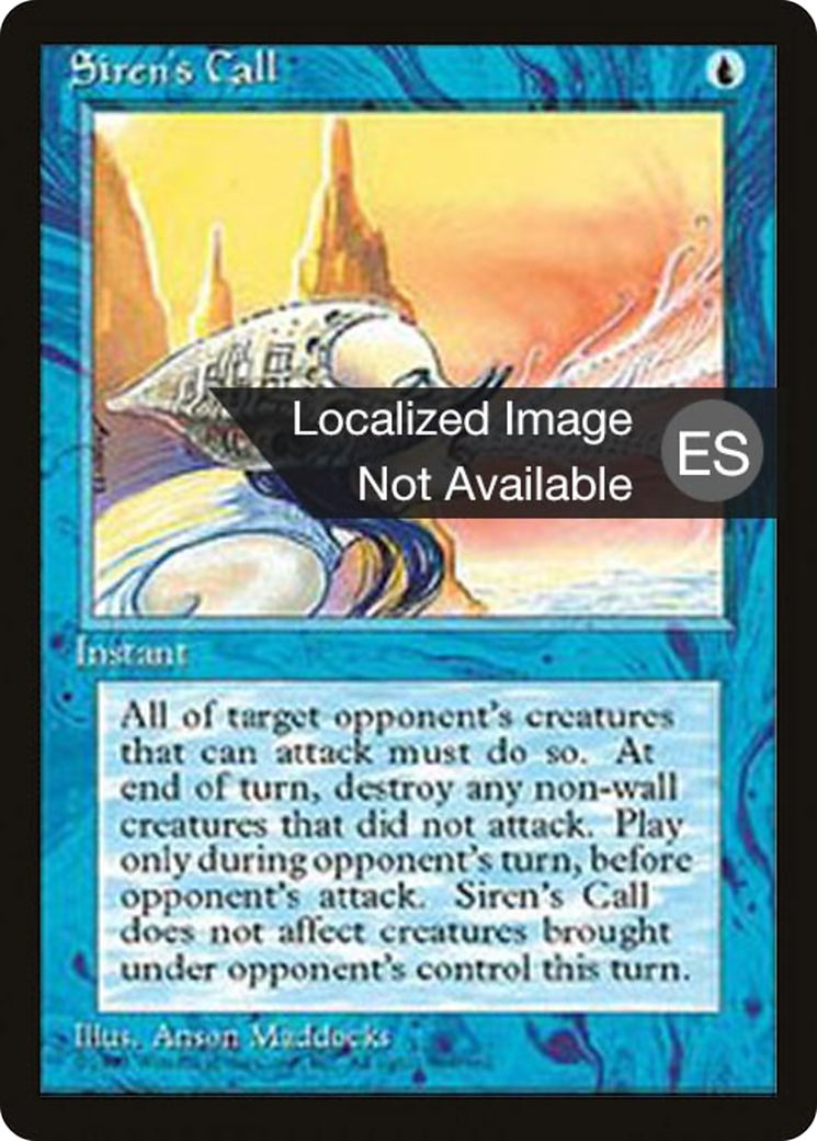 Siren's Call [Fourth Edition (Foreign Black Border)] | Grognard Games