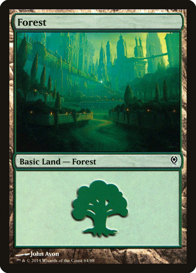 Forest (84) [Duel Decks: Jace vs. Vraska] | Grognard Games