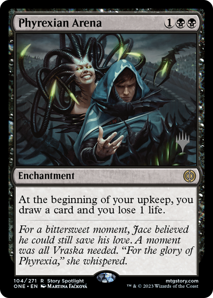 Phyrexian Arena (Promo Pack) [Phyrexia: All Will Be One Promos] | Grognard Games