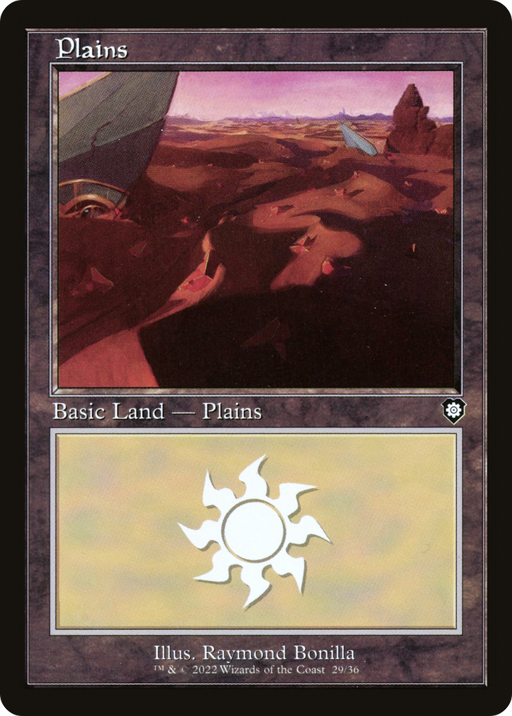 Plains (029) (Retro) [The Brothers' War Commander] | Grognard Games