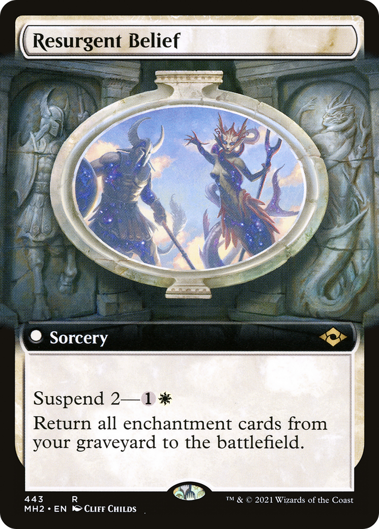 Resurgent Belief (Extended Art) [Modern Horizons 2] | Grognard Games