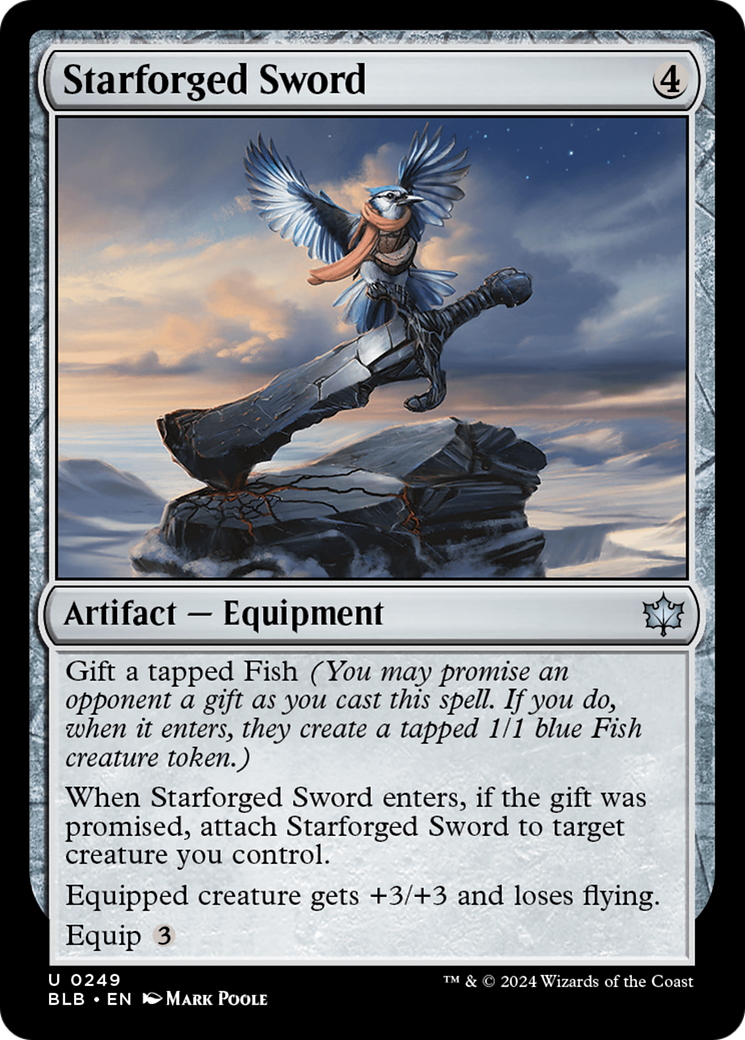 Starforged Sword [Bloomburrow] | Grognard Games