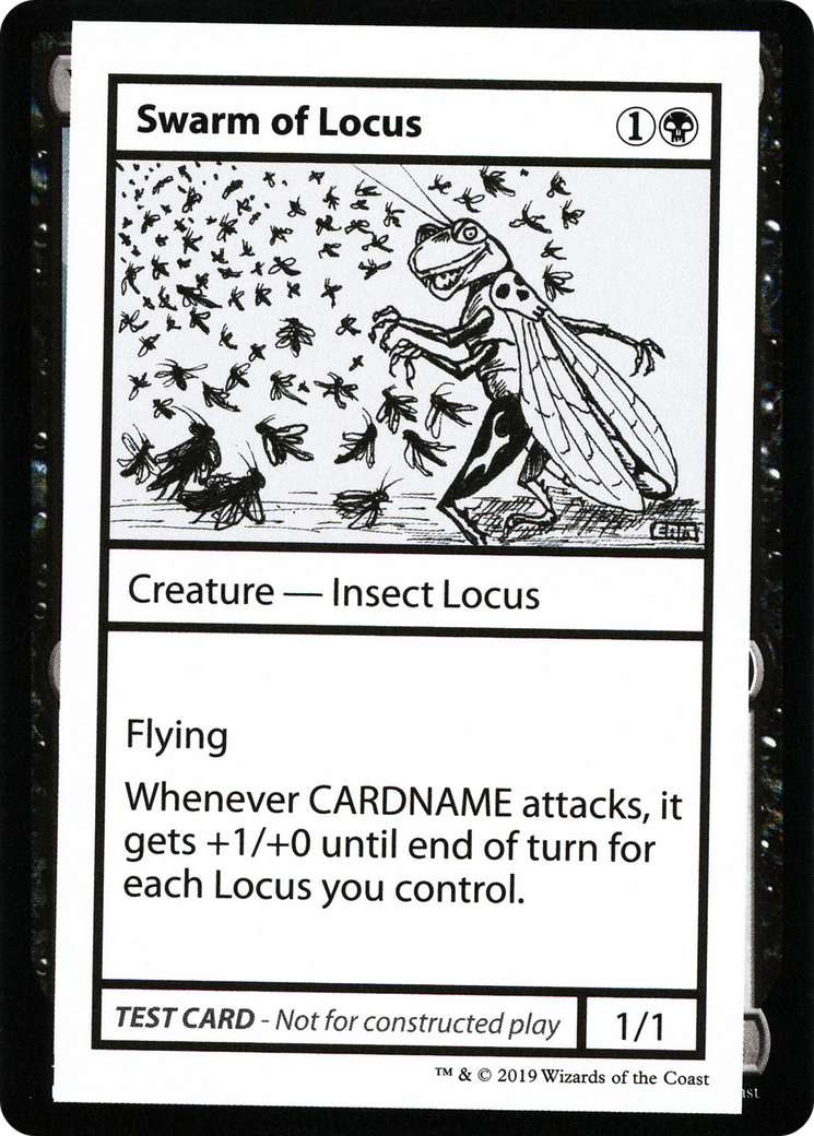 Swarm of Locus (2021 Edition) [Mystery Booster Playtest Cards] | Grognard Games