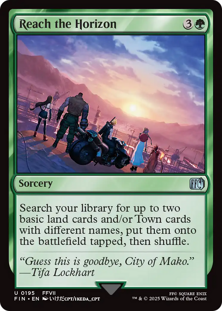Reach the Horizon (FIN-195) - FINAL FANTASY Foil | Grognard Games
