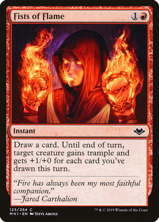 Fists of Flame [Modern Horizons] | Grognard Games