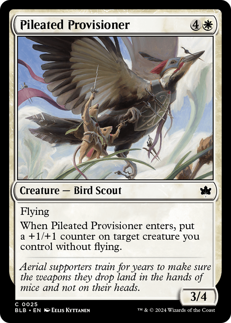 Pileated Provisioner [Bloomburrow] | Grognard Games