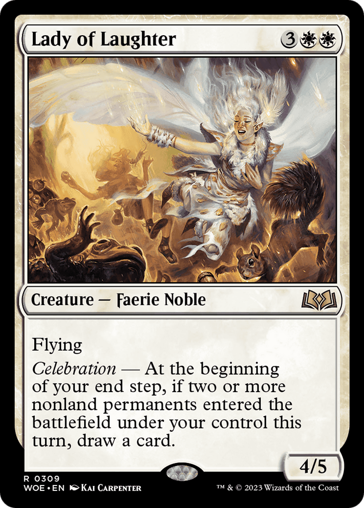 Lady of Laughter [Wilds of Eldraine] | Grognard Games