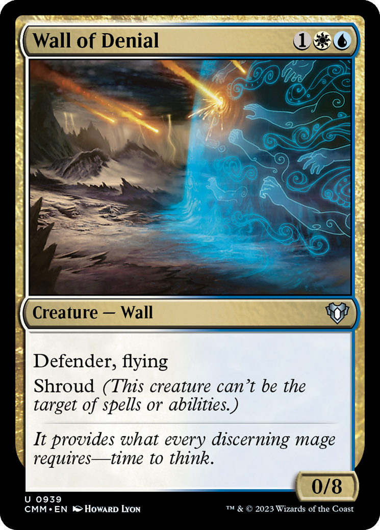 Wall of Denial [Commander Masters] | Grognard Games