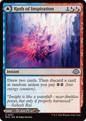 Rush of Inspiration // Crackling Falls [Modern Horizons 3] | Grognard Games