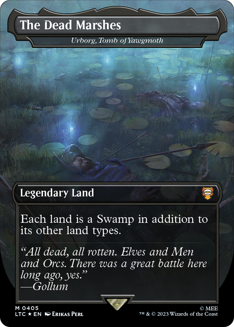 The Dead Marshes - Urborg, Tomb of Yawgmoth (Surge Foil Realms and Relics) [The Lord of the Rings: Tales of Middle-Earth Commander] | Grognard Games