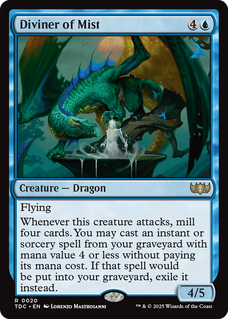 Diviner of Mist [Tarkir: Dragonstorm Commander] | Grognard Games