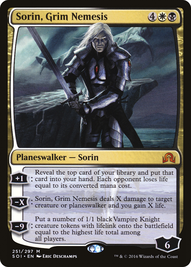 Sorin, Grim Nemesis [Shadows over Innistrad] | Grognard Games