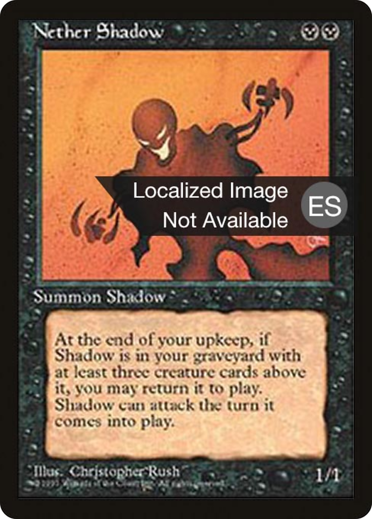 Nether Shadow [Fourth Edition (Foreign Black Border)] | Grognard Games