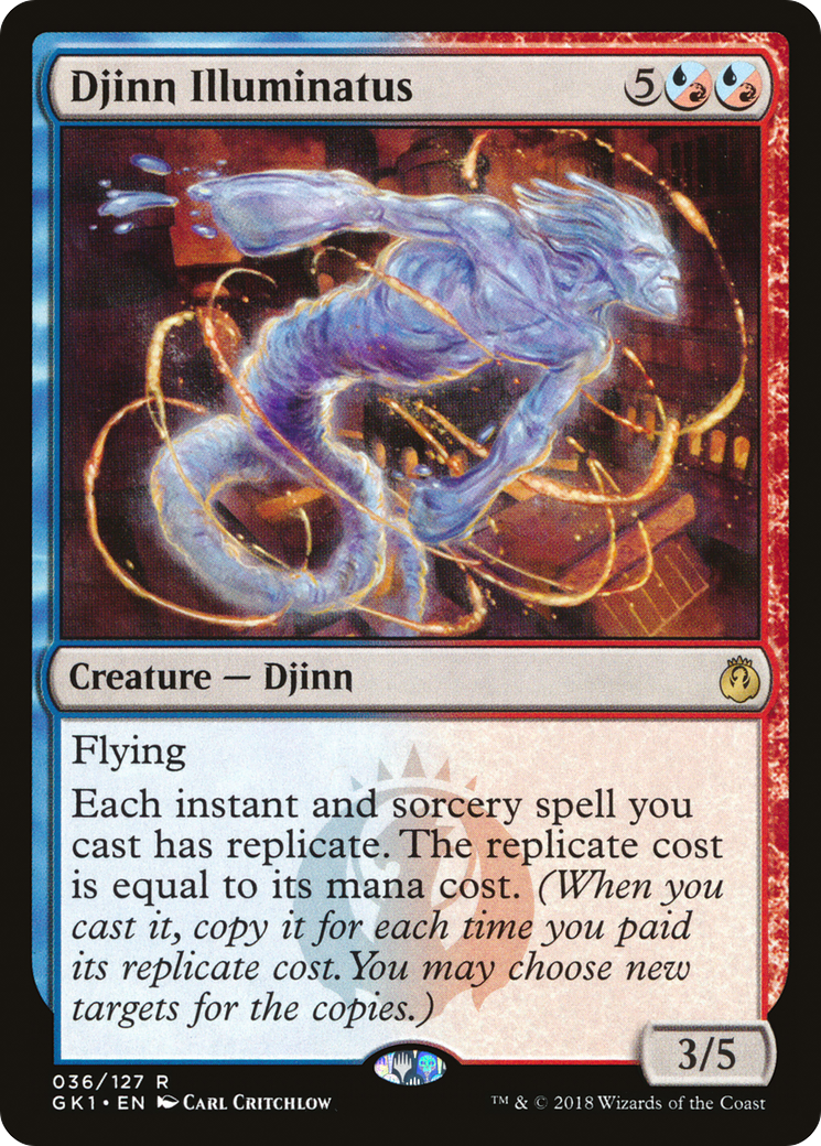 Djinn Illuminatus [Guilds of Ravnica Guild Kit] | Grognard Games