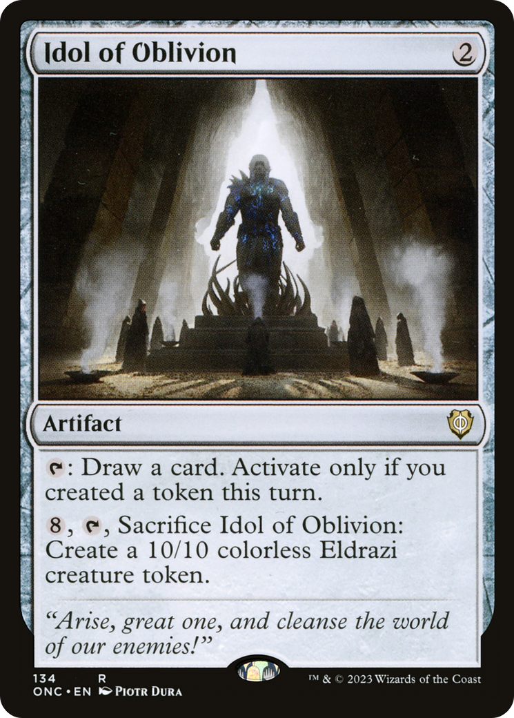 Idol of Oblivion [Phyrexia: All Will Be One Commander] | Grognard Games