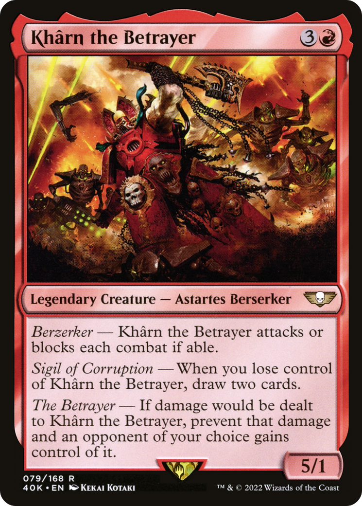 Kharn the Betrayer [Universes Beyond: Warhammer 40,000] | Grognard Games