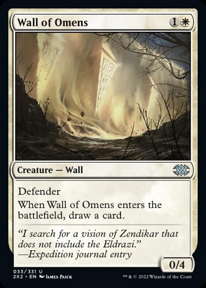 Wall of Omens [Double Masters 2022] | Grognard Games