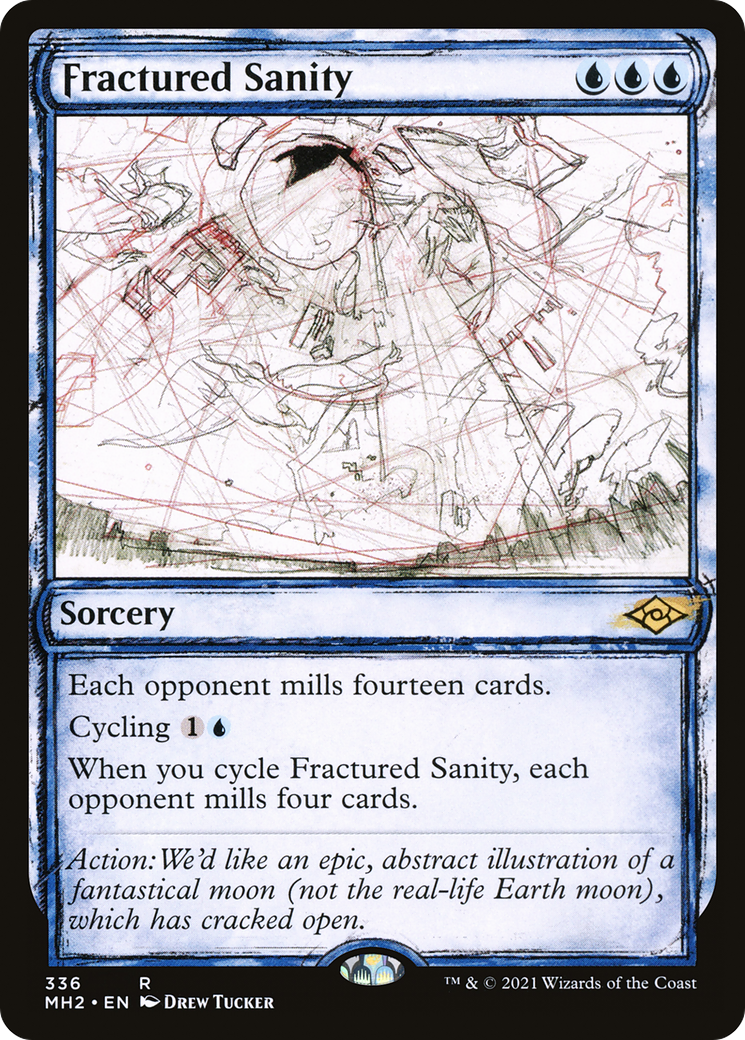 Fractured Sanity (Sketch) [Modern Horizons 2] | Grognard Games