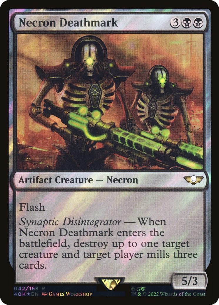 Necron Deathmark (Surge Foil) [Universes Beyond: Warhammer 40,000] | Grognard Games