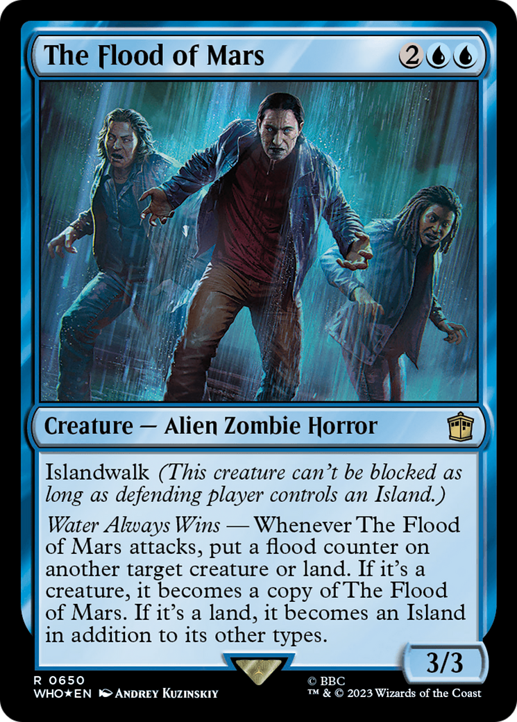 The Flood of Mars (Surge Foil) [Doctor Who] | Grognard Games